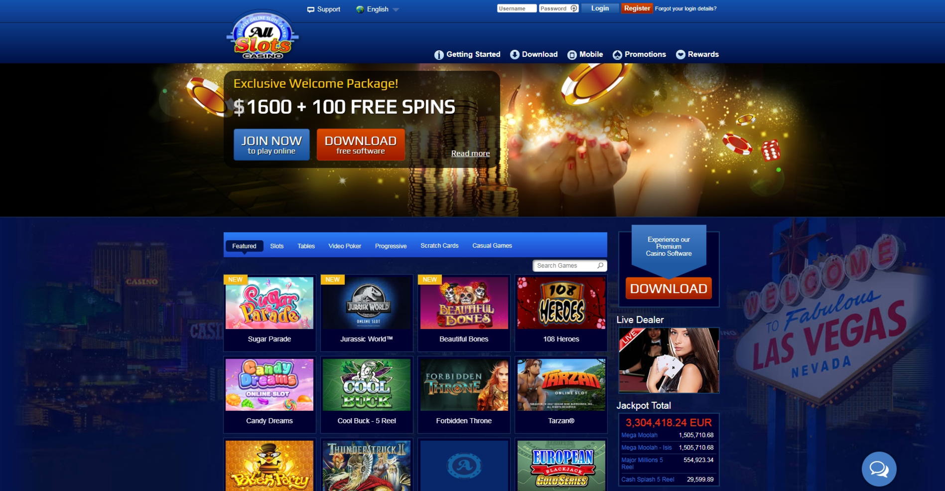 EUR 2260 No deposit bonus casino at Joe Fortune Casino