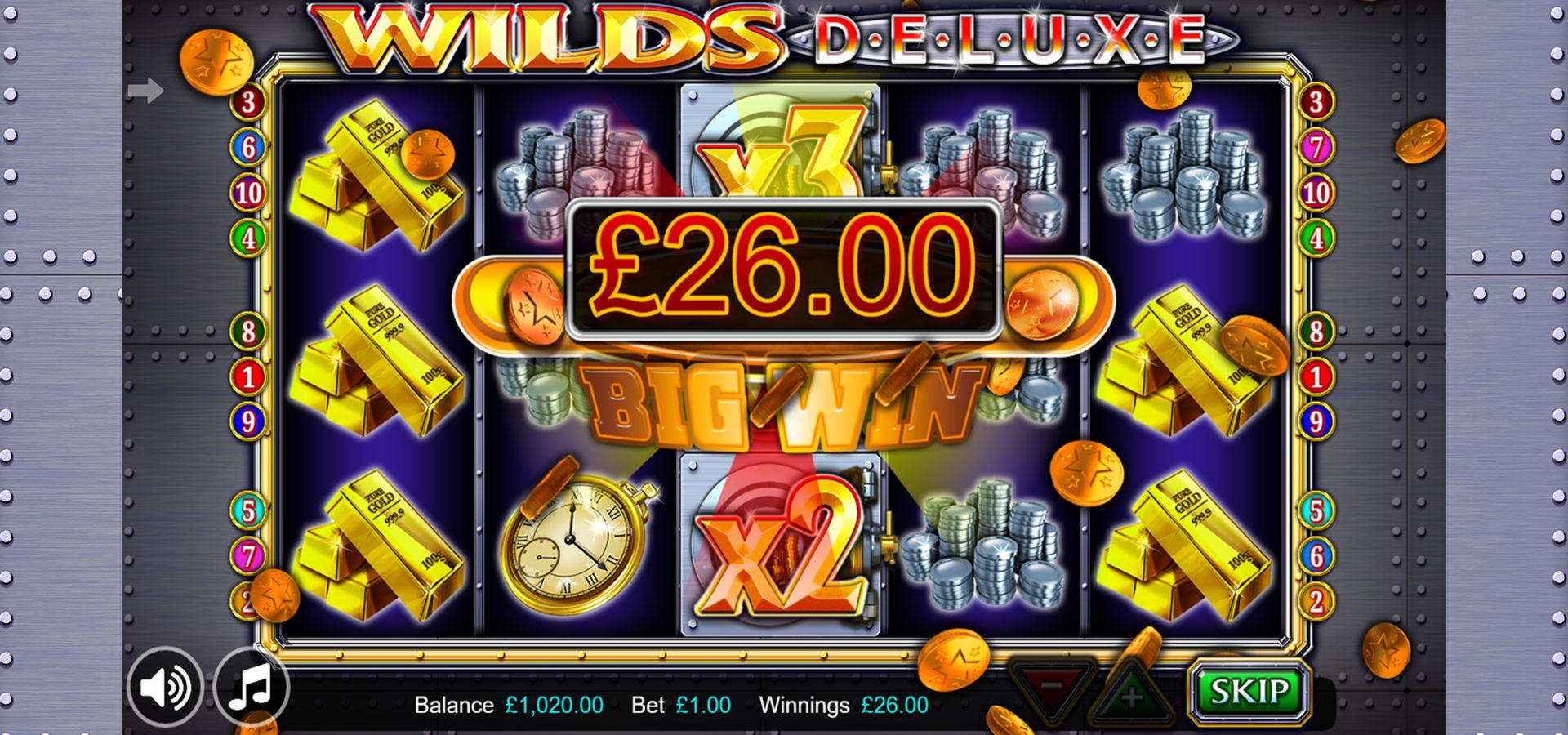 75 Free spins no deposit at Treasure Island Jackpots Casino (Sloto Cash Mirror)