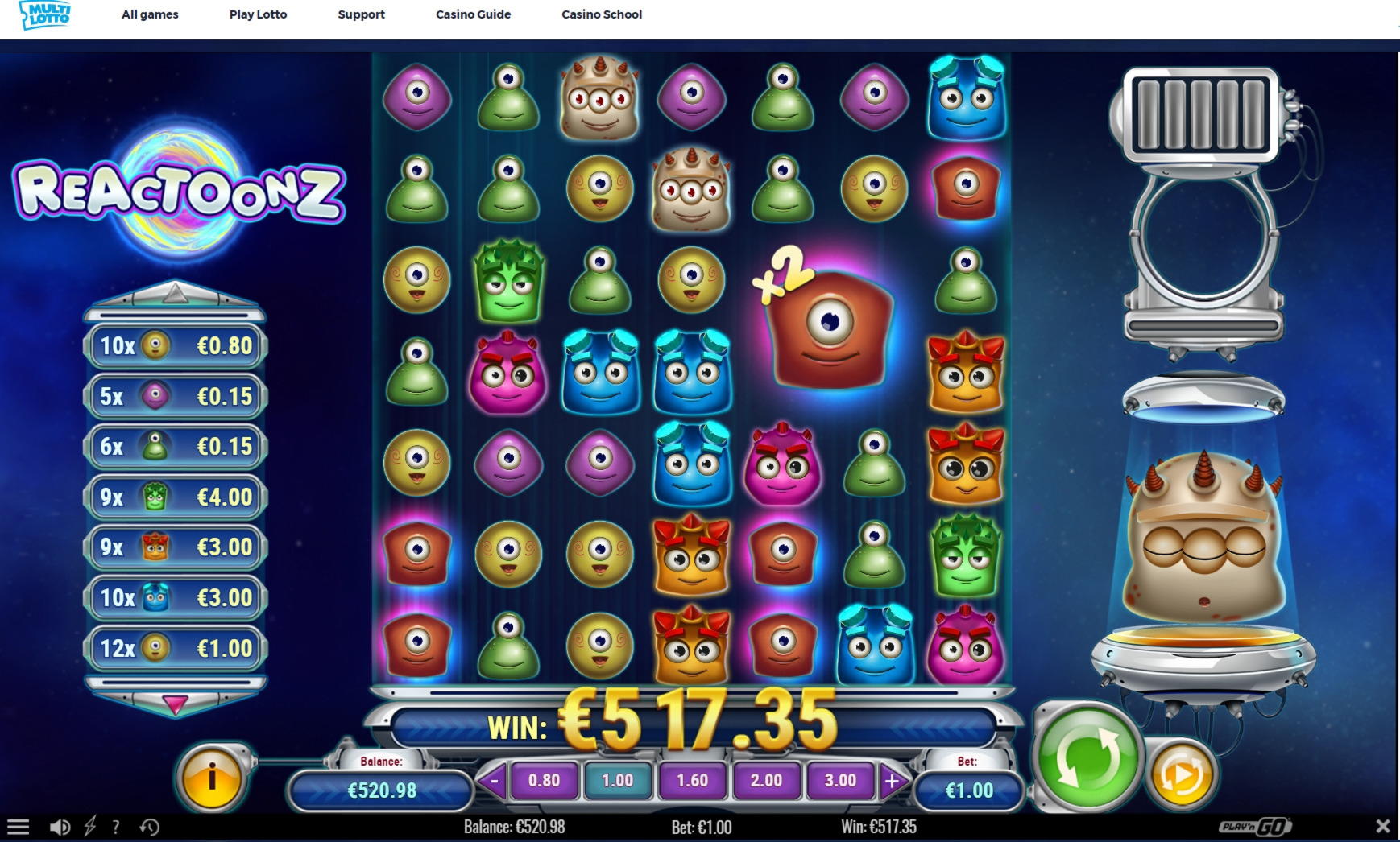 830% Match bonus casino at Slots Of Dubai Casino