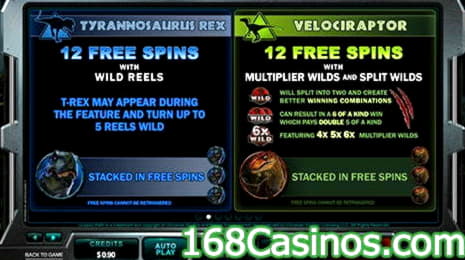 100 free spins no deposit at Vegas Casino Online