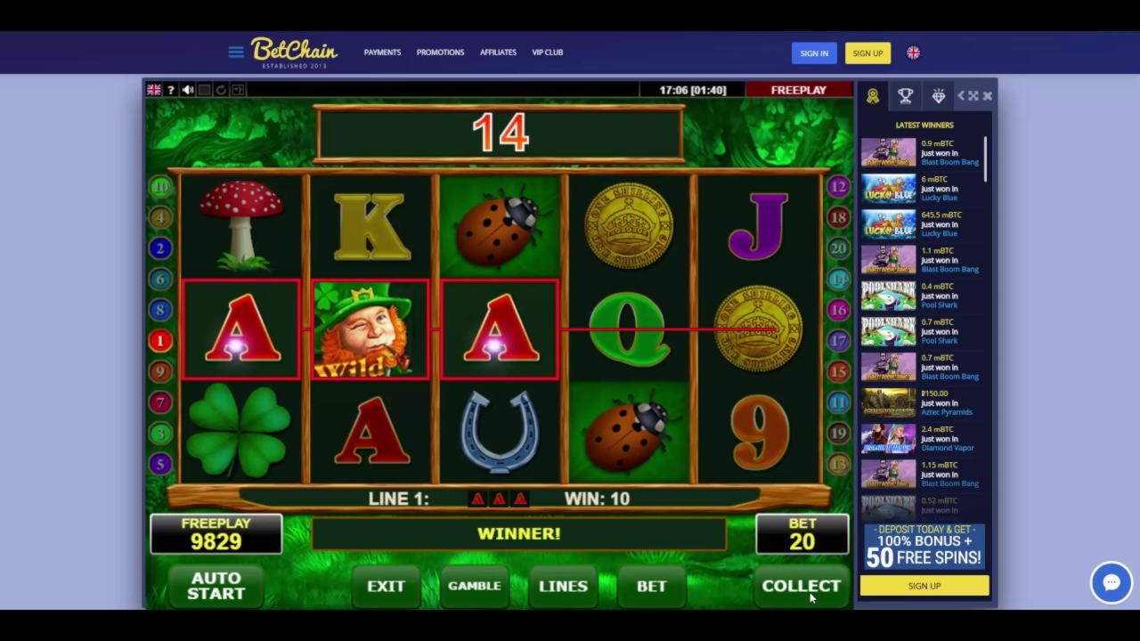 100% Match bonus casino at 7 Reels Casino