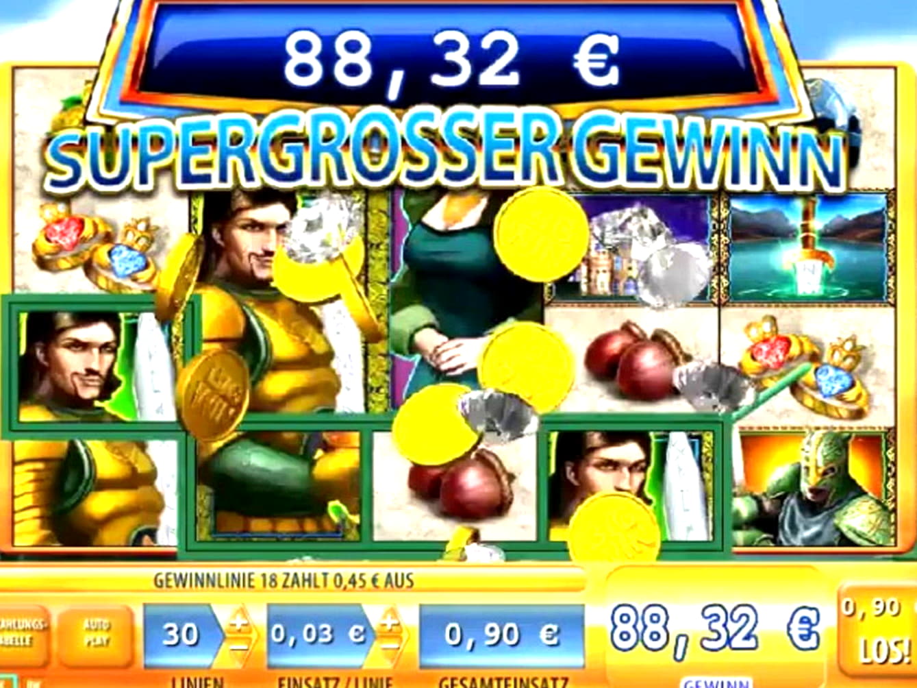 $305 Casino chip at Omni Slots Casino