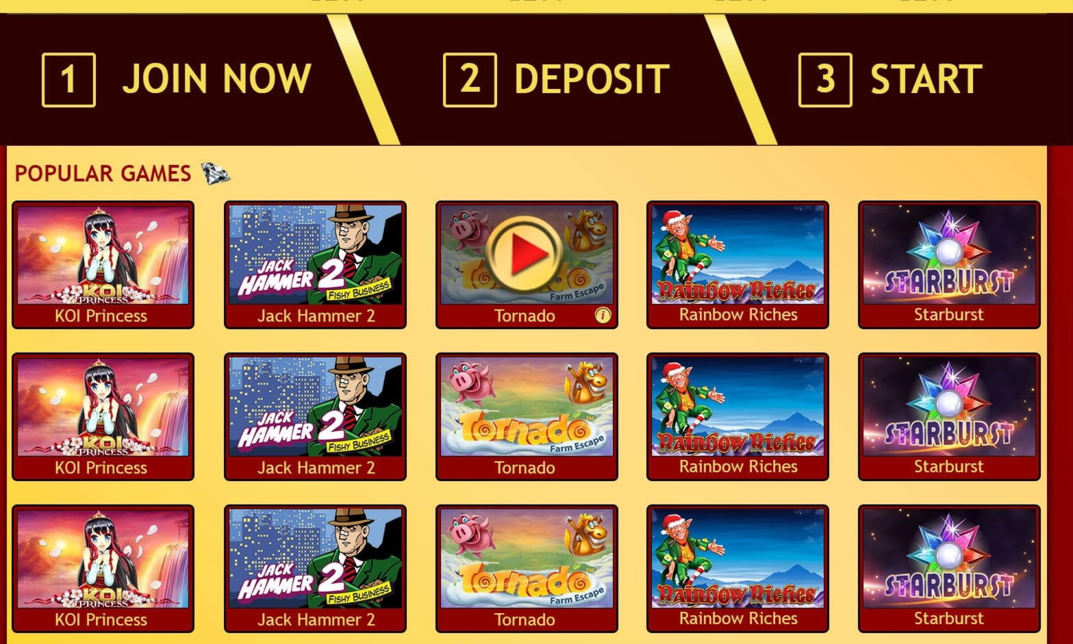 £20 Casino Tournament at Cash Bull Casino 