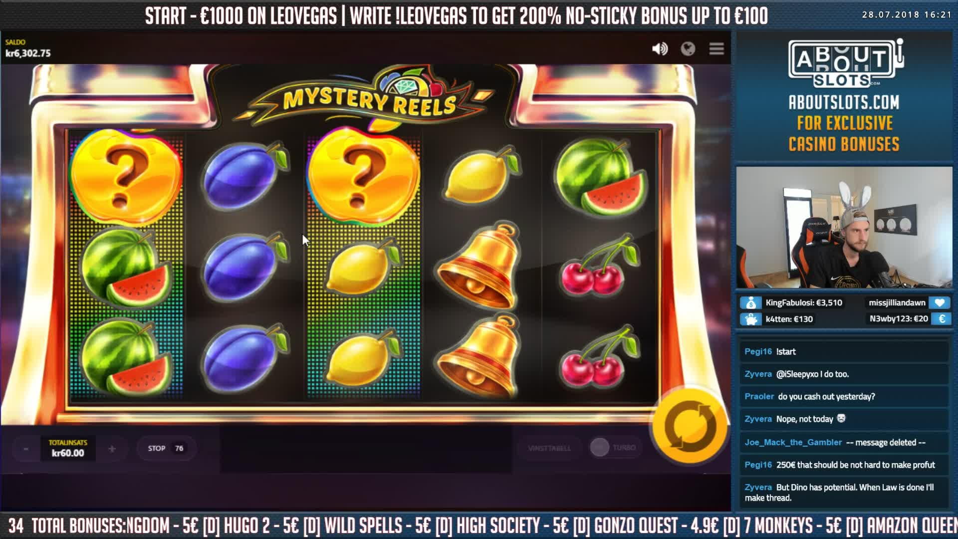 €590 Casino tournaments freeroll at All Slots Casino