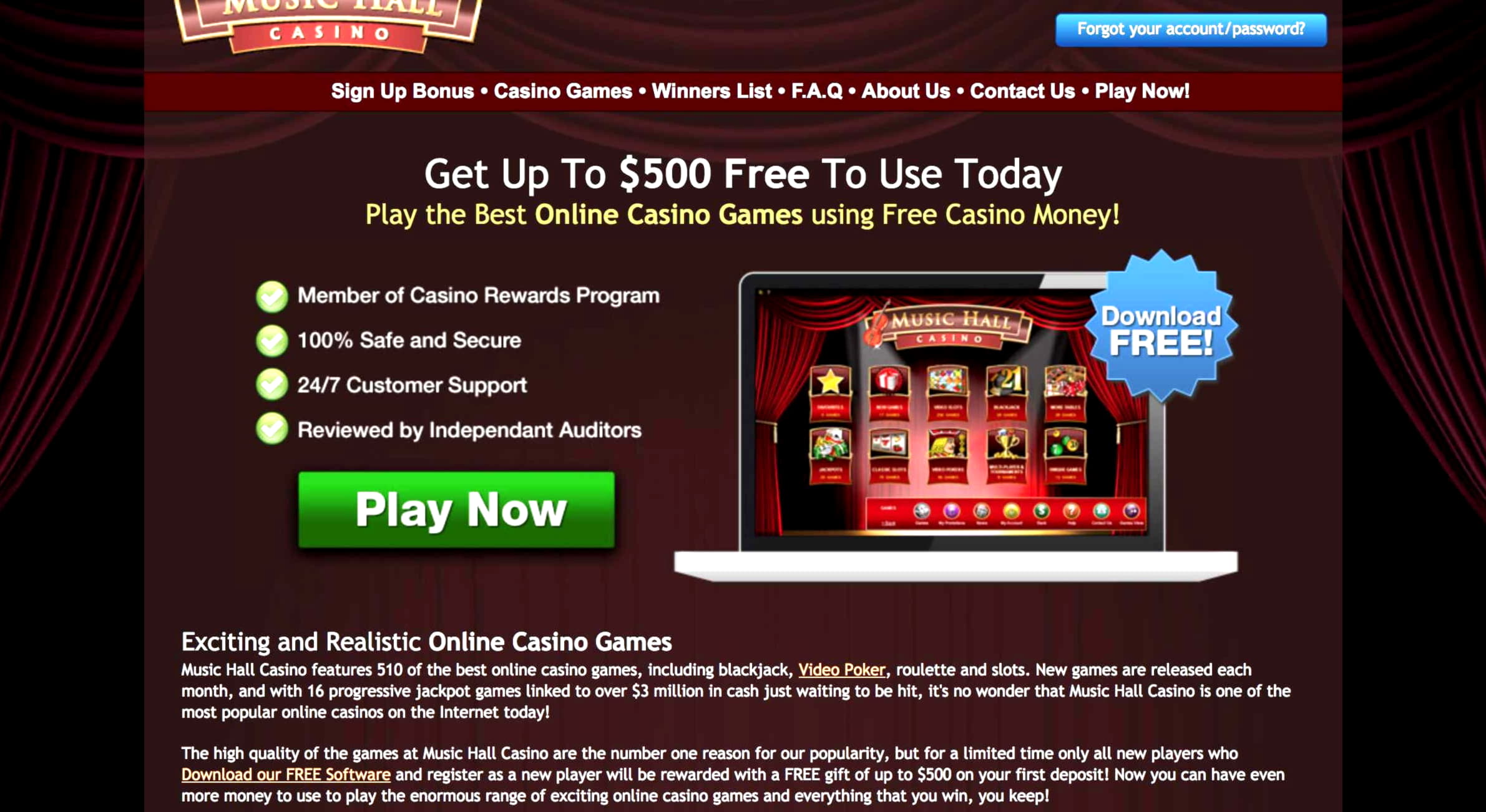 £735 No Deposit Bonus Code at Emu Casino