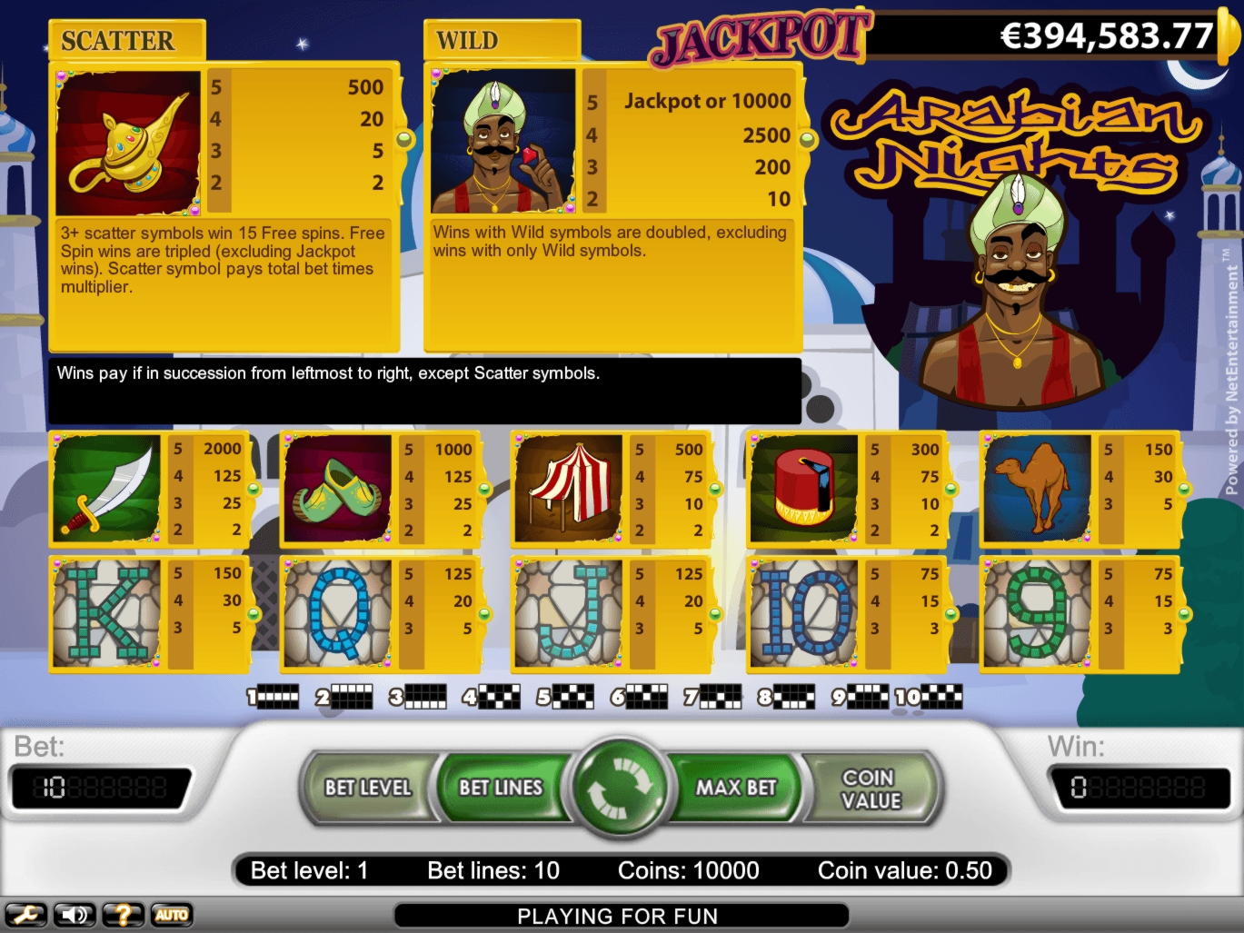€610 free casino chip at 7 Sultans Casino
