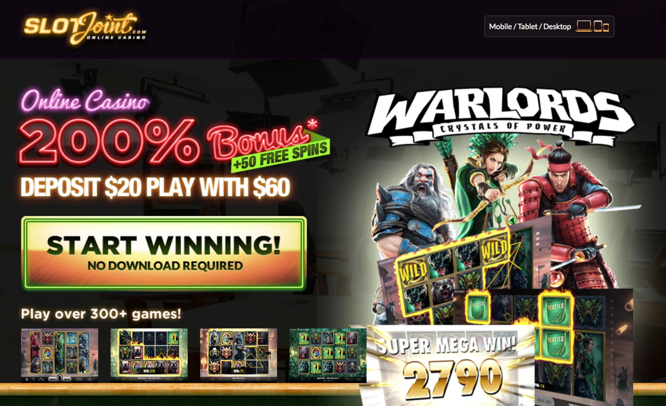 90% Match bonus casino at Ruby Slots Casino