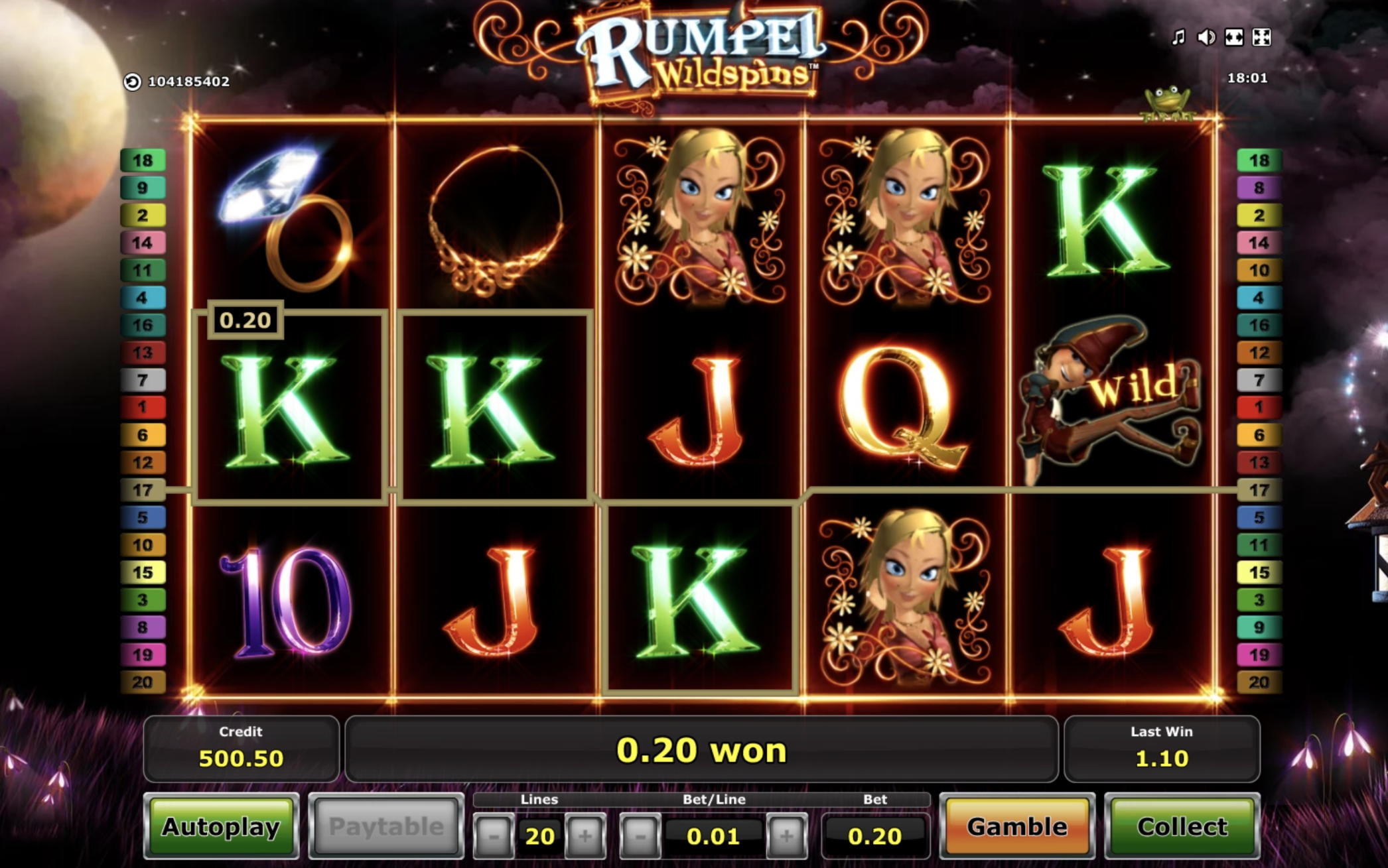 280 Loyalty Free Spins! at Royal Vegas Casino