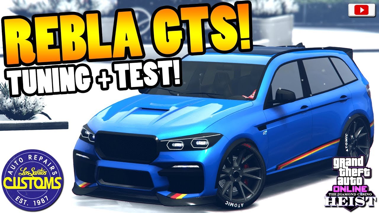 ??BESTER Tuner SUV!?? REBLA GTS Tuning + Test! [GTA 5 Online Australian Casino Heist Update DLC]