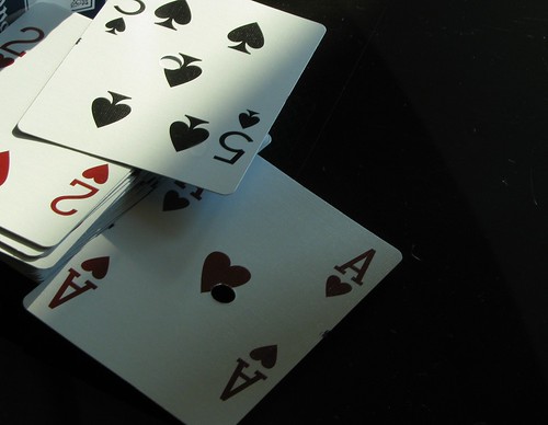 Casino playing cards