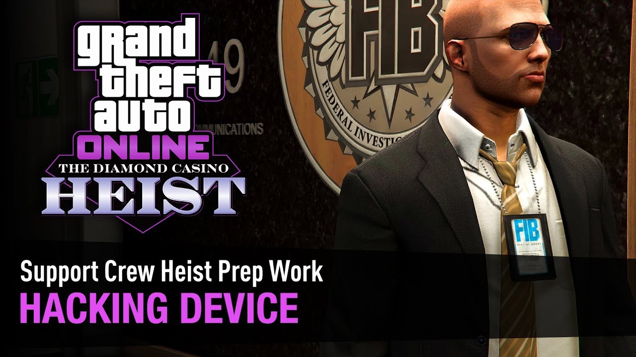 GTA Online The Diamond Online Casino Australian Heist – Heist Prep: Hacking Device [Solo]
