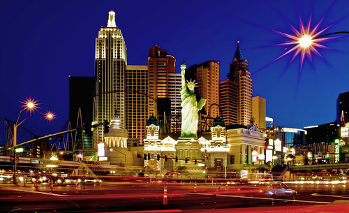 New York-New York Hotel & Casino, 3790 S Las Vegas Blvd, Las Vegas,  Nevada, U.S.A. / Architect: Neal Gaskin  / Completed: 1997