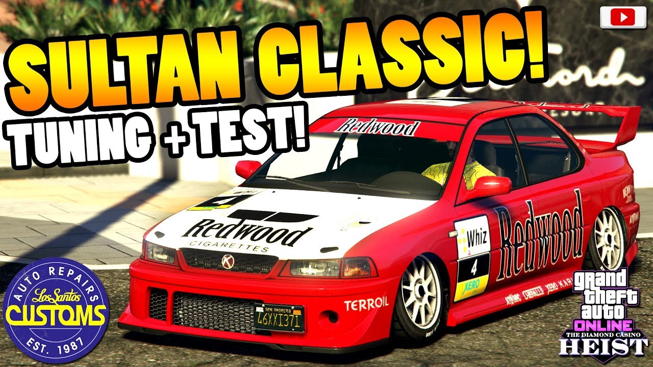 ??Ein TUNING TRAUM!?? SULTAN CLASSIC Tuning + Test! [GTA 5 Online Online Casino Australian Heist Update DLC]
