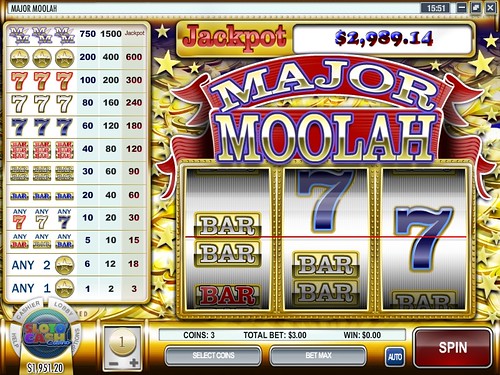 Major Moolah Progressive Slot- competitor Gaming Australian Casino Games