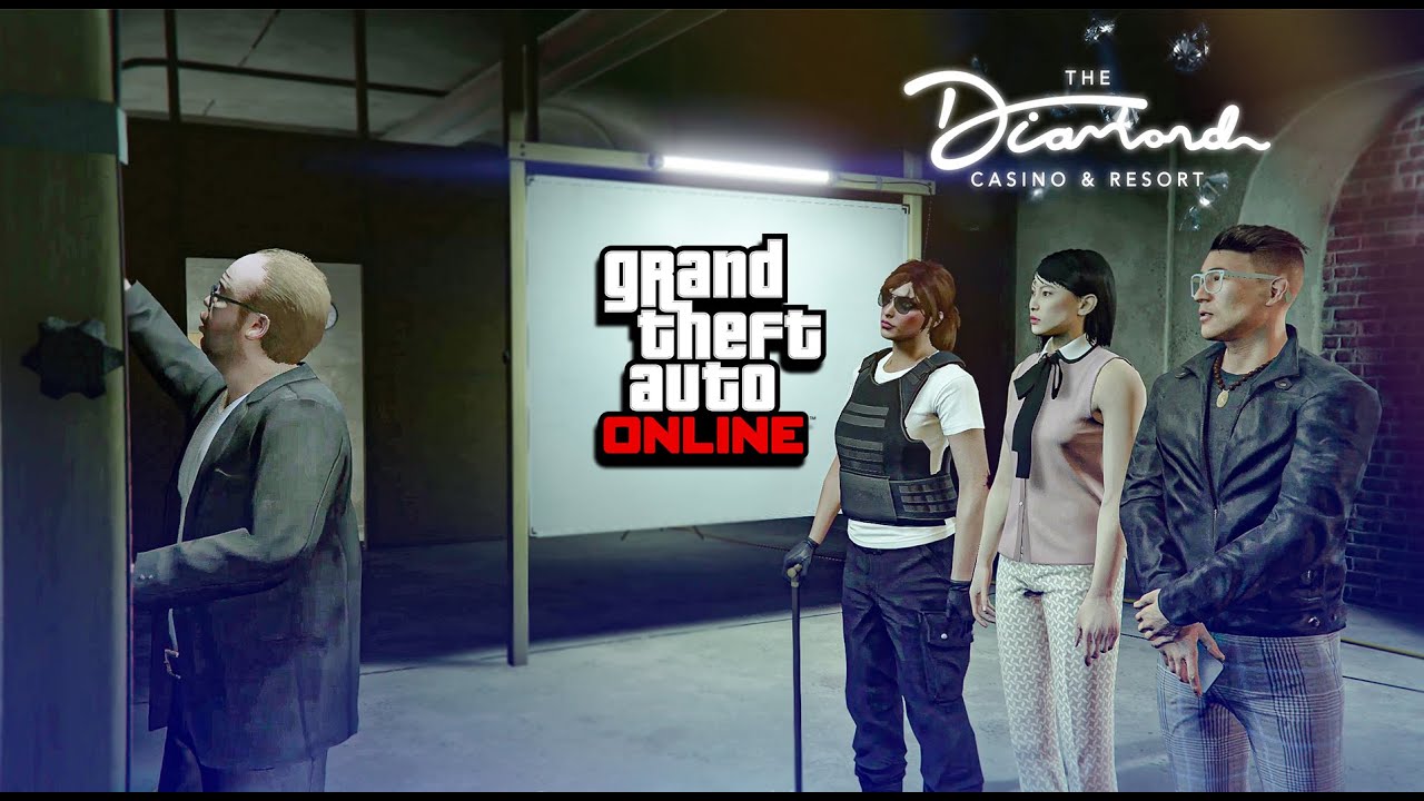 Preparing the arcade for The Diamond Online Casino Australian Heist | GTA ONLINE