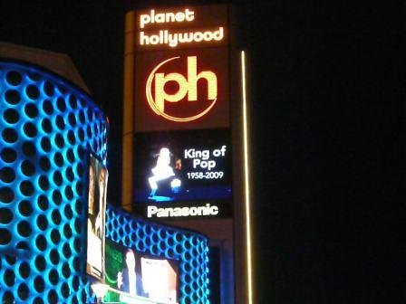 Planet Hollywood Resort & Online Casino Australian Pays Tribute to the King of Pop