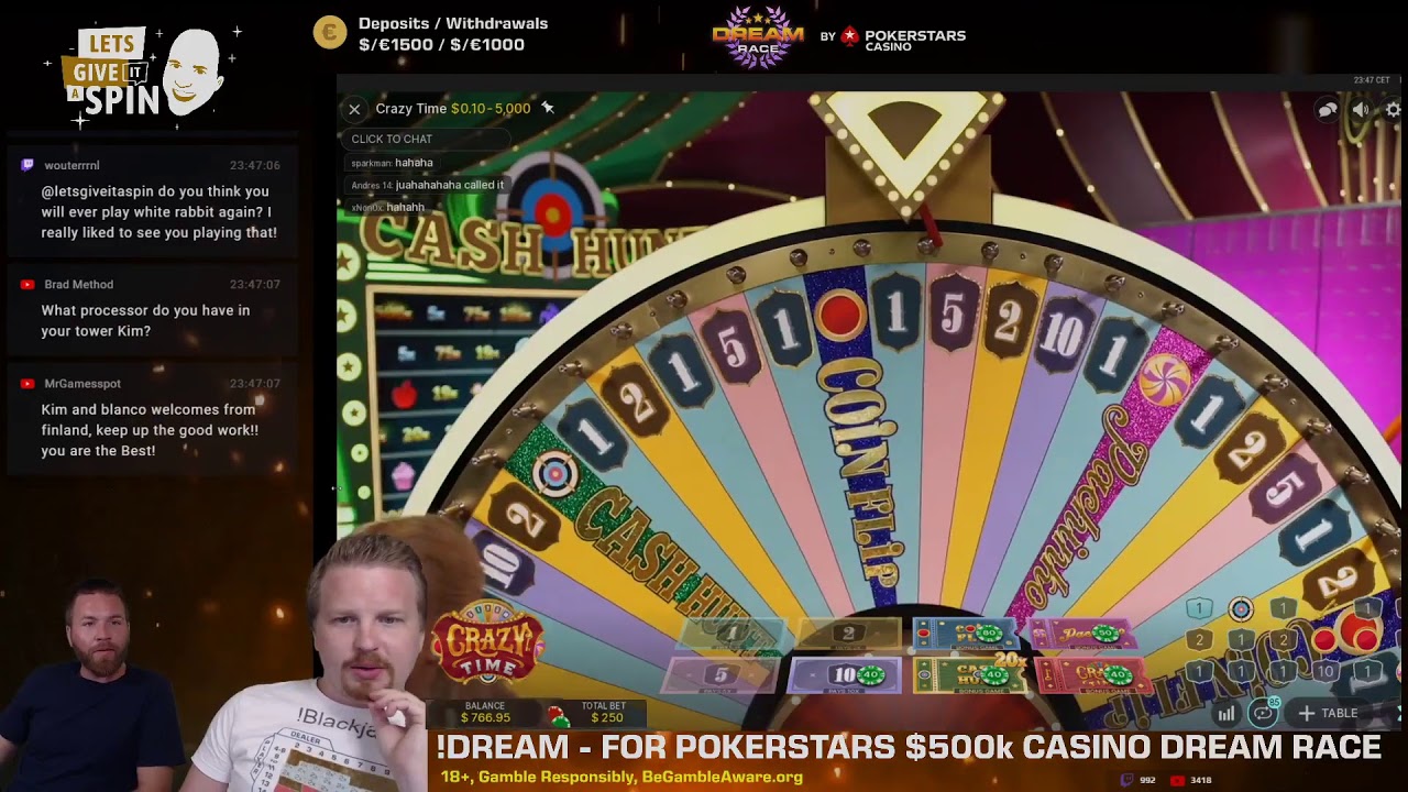 YOU PICK SLOTS AND ,000 !Dream Race on Pokerstars Online Casino Australian (section 2) ❤️❤️ (27/07/2020)