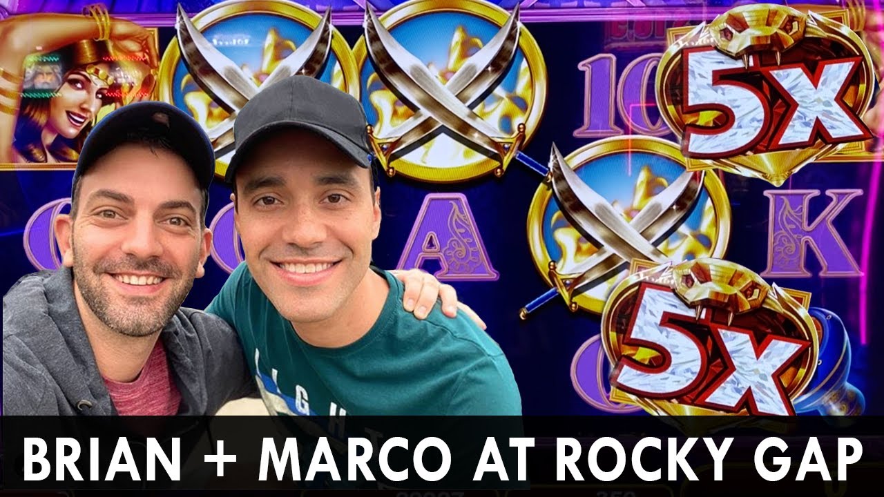 Brian + Marco take on Rocky Gap Online Casino Australian in Maryland #ad