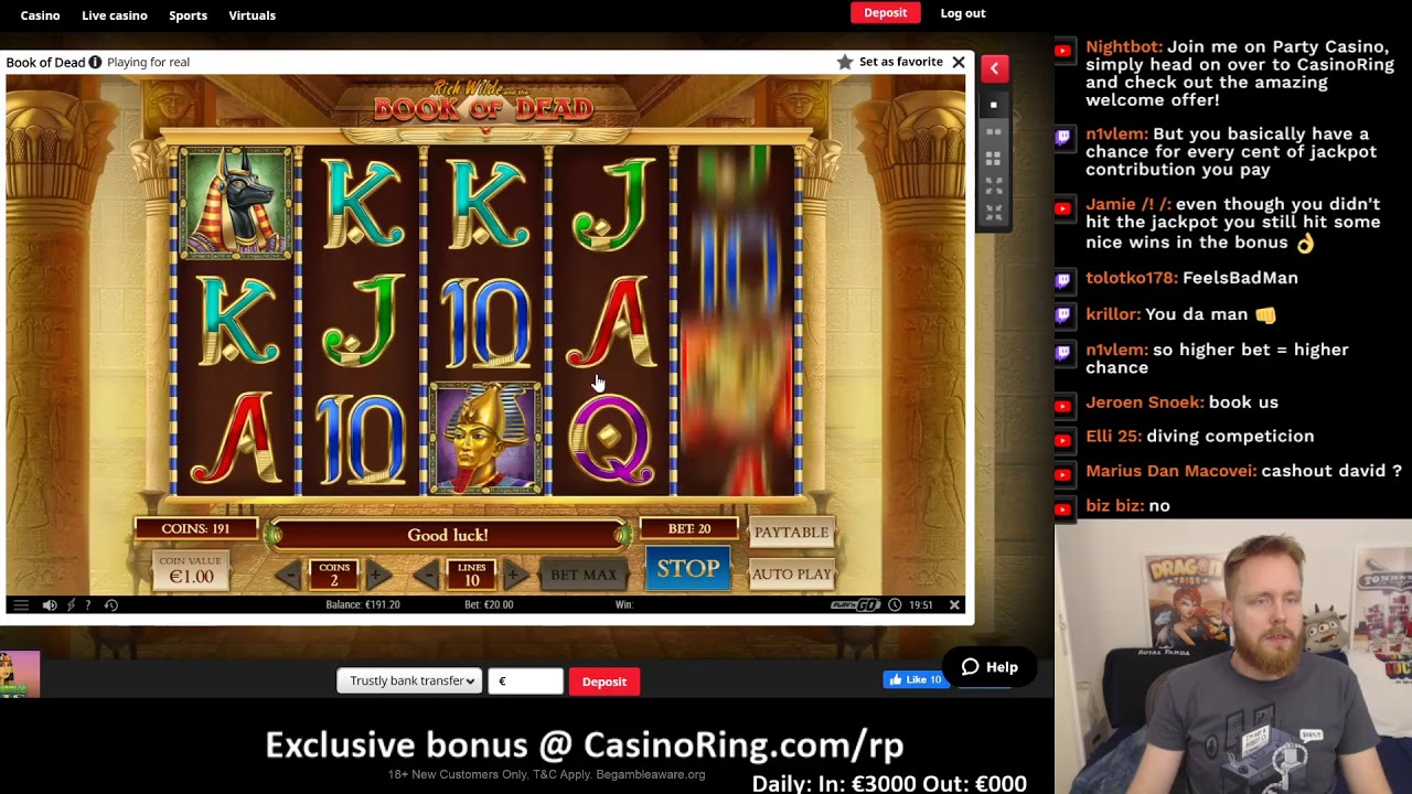 €3000 Burst hunt, High stakes slot action and more than! Share your highlights on Casinoring.com
