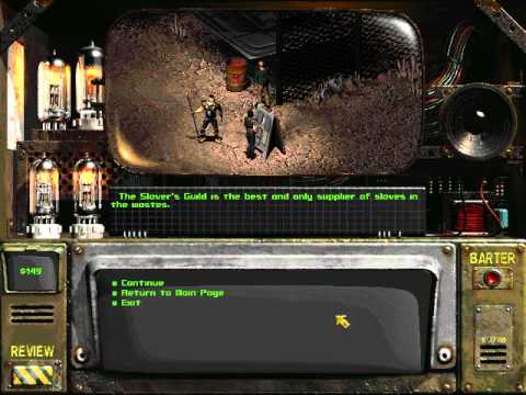 Let's Play Fallout 2 [Blind] 040 Rebecca's Online Casino Australian Bar