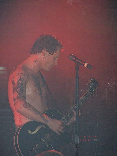 Corey Taylor Playing Guitar in Hampton Beach, NH