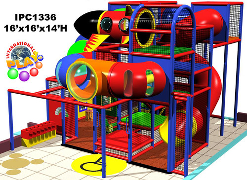 IPC1336 Spaceship Themed Indoor Playground