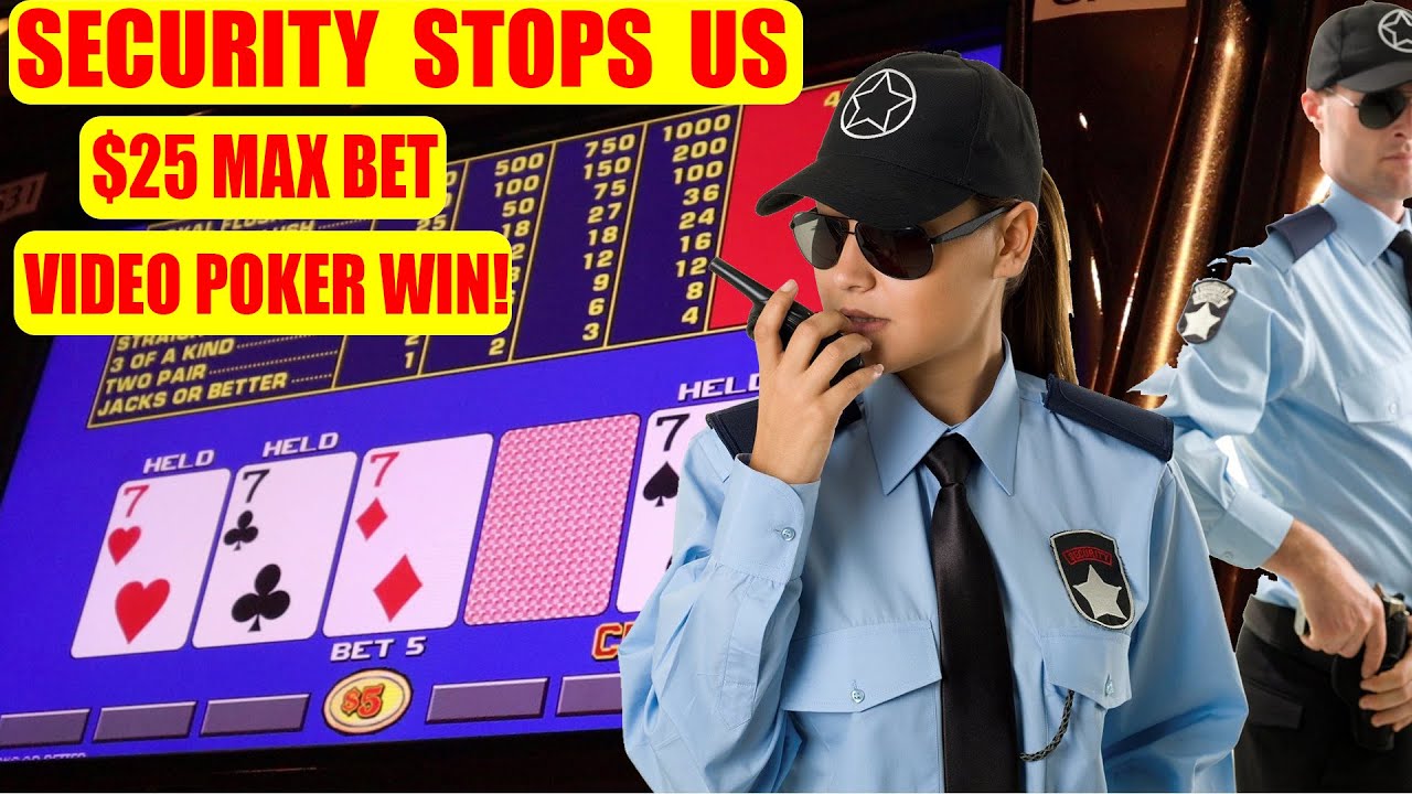 Video Poker Atlantic City – Security Stops Us