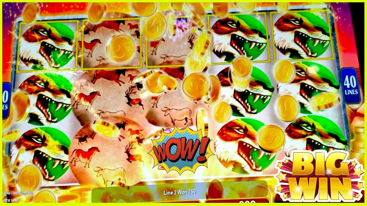 WOW WHAT A COME BACK! BIG LINE HIT MAMMOTH POWER SLOT MACHINE