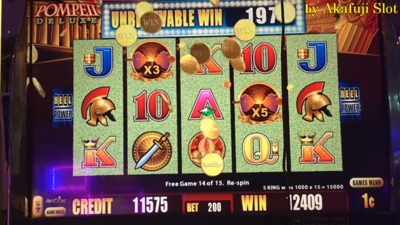 0 Live Play Series #6★PompeII Legends /Deluxe Slot Machine, Barona Australian Casino, Akafujislot