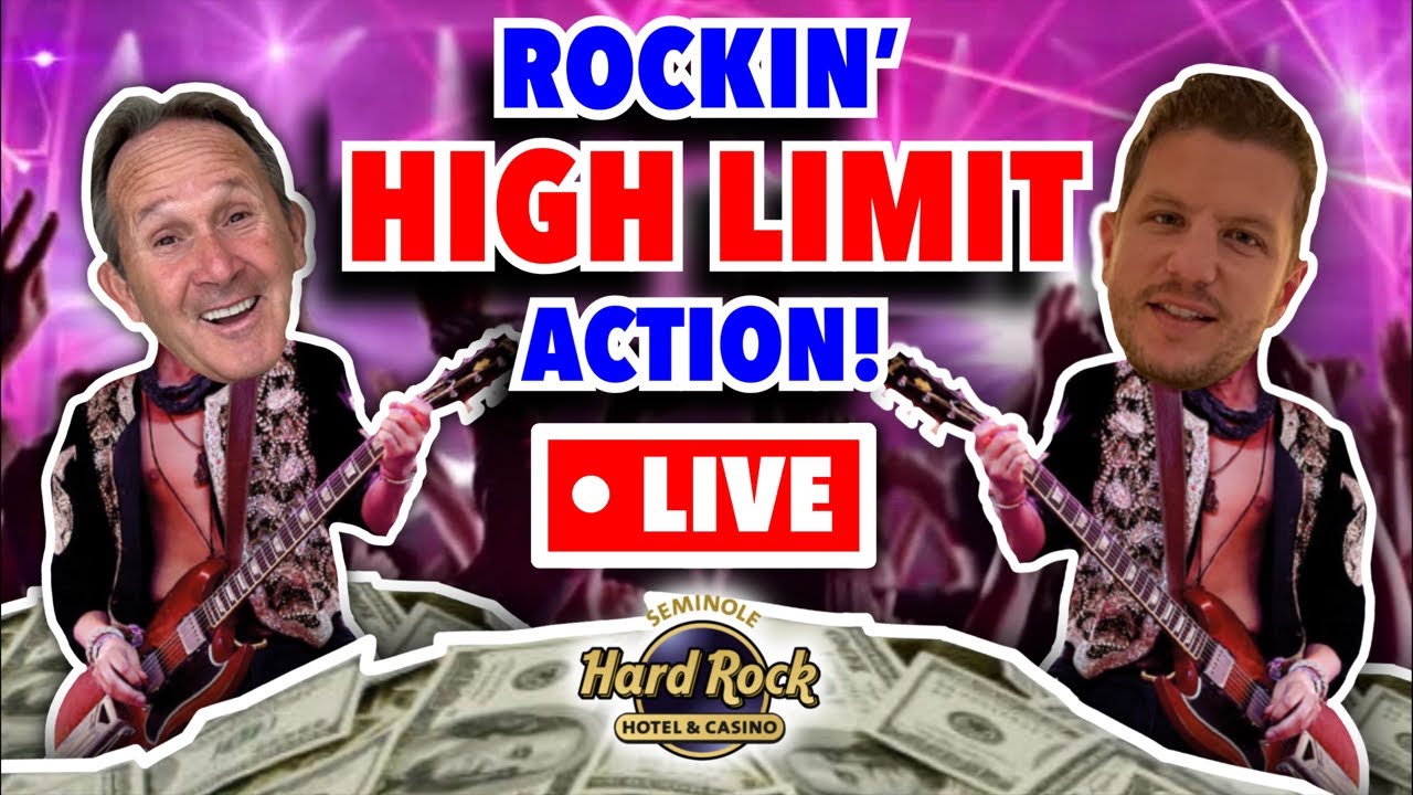 ?LIVE?Rockin’ High Limit Slot Play @ Hard Rock Tampa Online Casino Australian