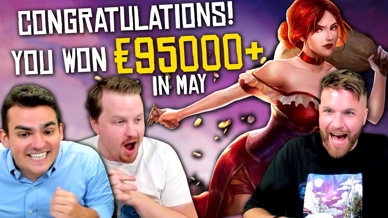 Biggest Wins of May (Slots)