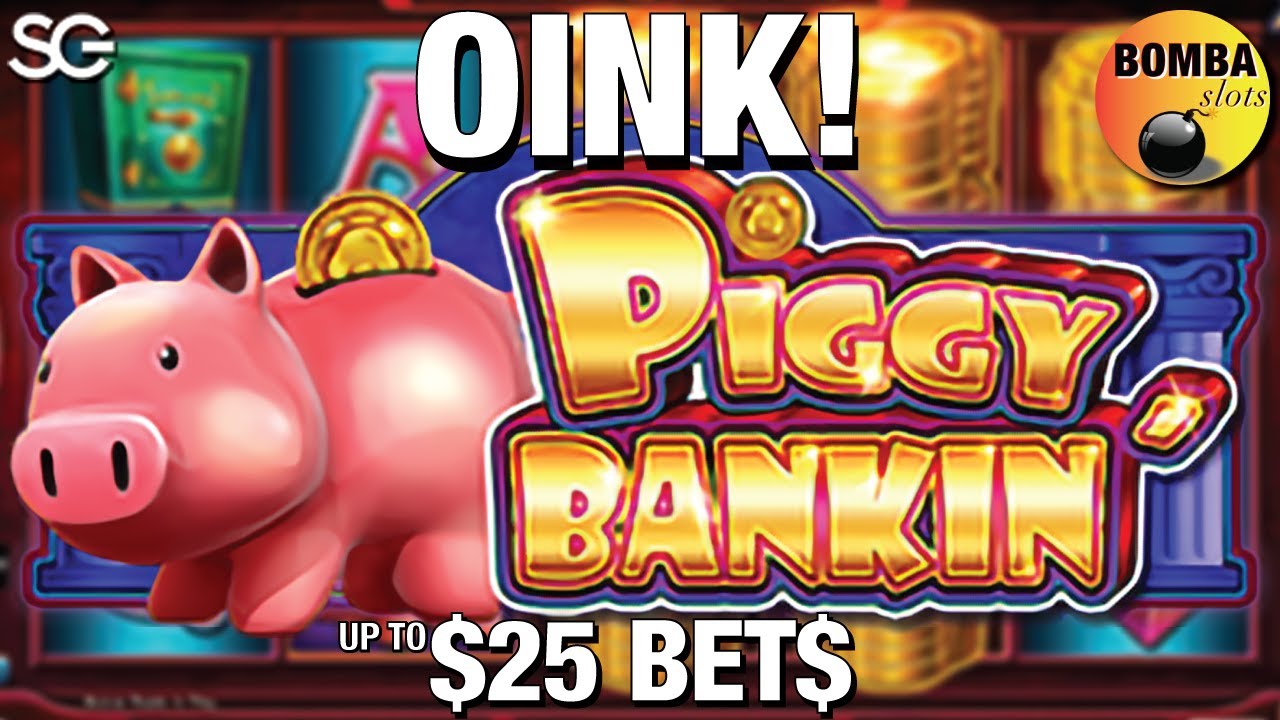 ? Piggy Bankin' ? Lock it Link – up to  BET$ on Slots on The Las Vegas Strip – Chasing Jackpots ?
