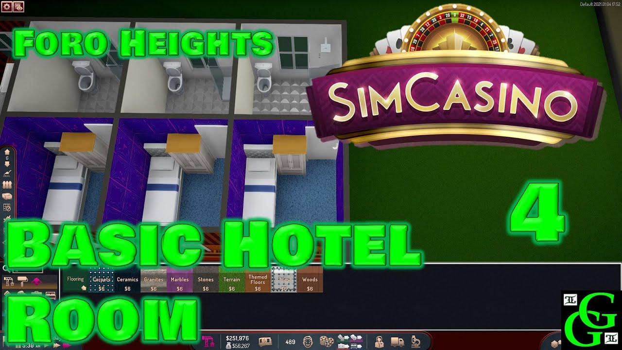 Sim Australian Casino – Basic Hotel Room – Australian Casino Empire – division 4
