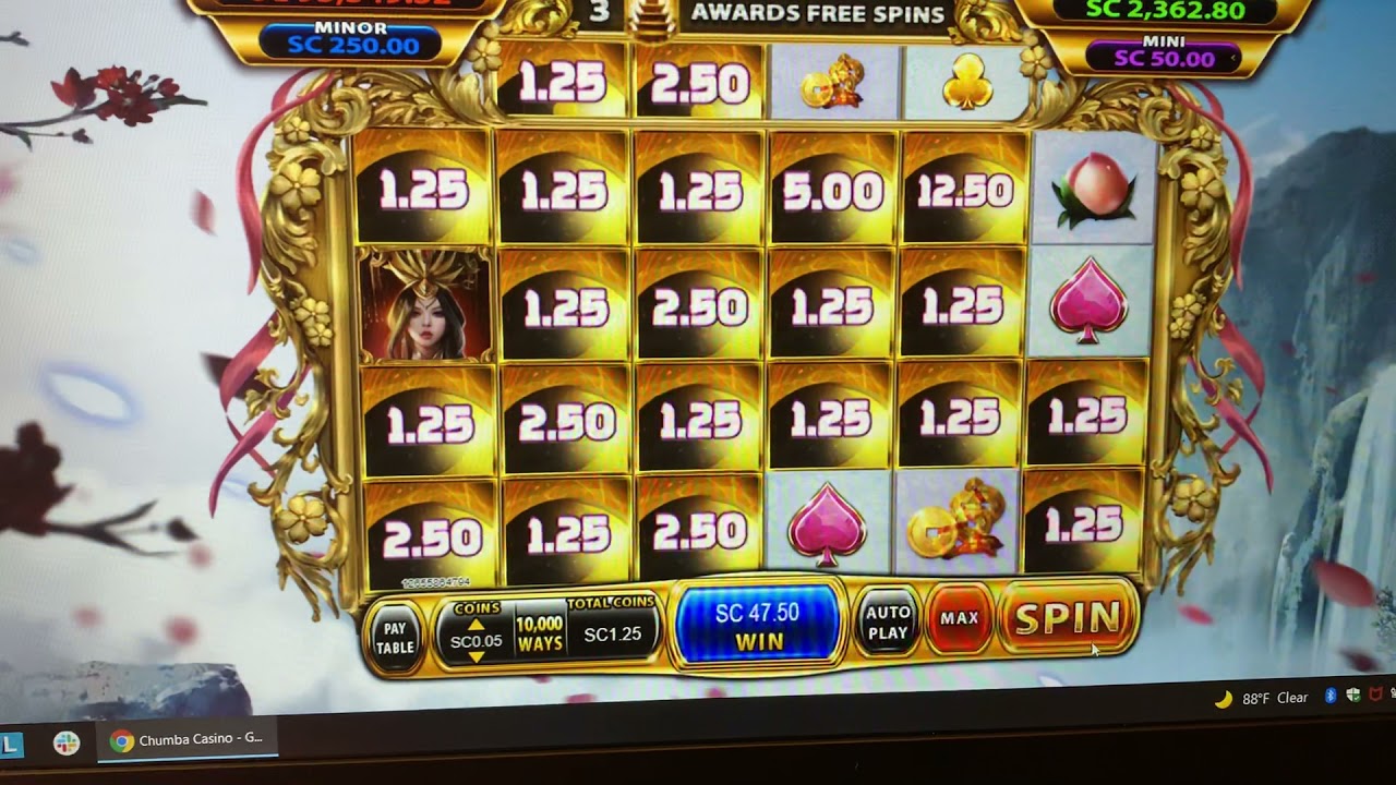 Chumba slot Online Casino Australian bonus play short video