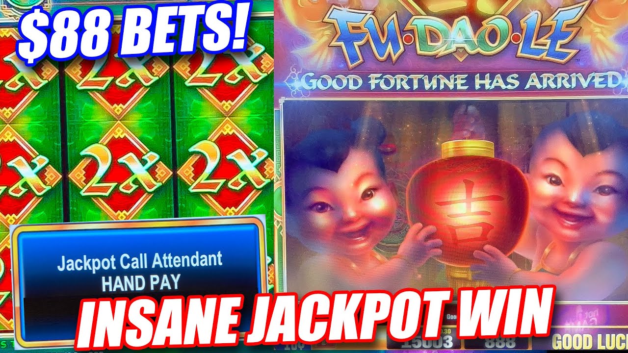 INSANE SLOT PLAY ON FU DAO LE AT  BETS! ★ JACKPOT HANDPAY ➜ HIGH LIMIT Australian Casino SLOT MACHINE