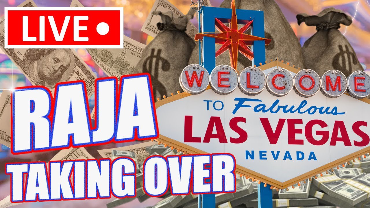 ? THE RAJA IS BACK IN LAS VEGAS PLAYING HIGH LIMIT SLOTS!