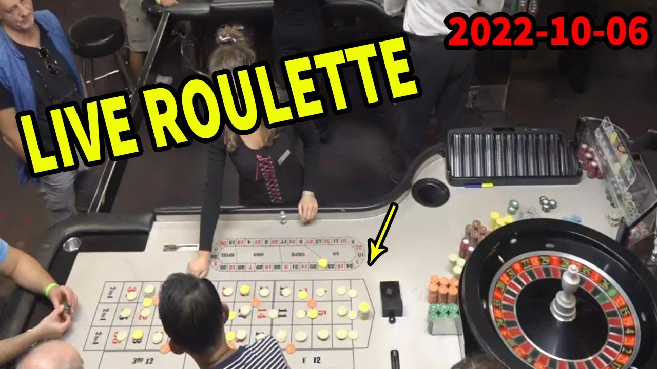 Live Australian Casino Roulette Table dark Thursday  Lots of Bets Exclusive✔️ 2022-10-06