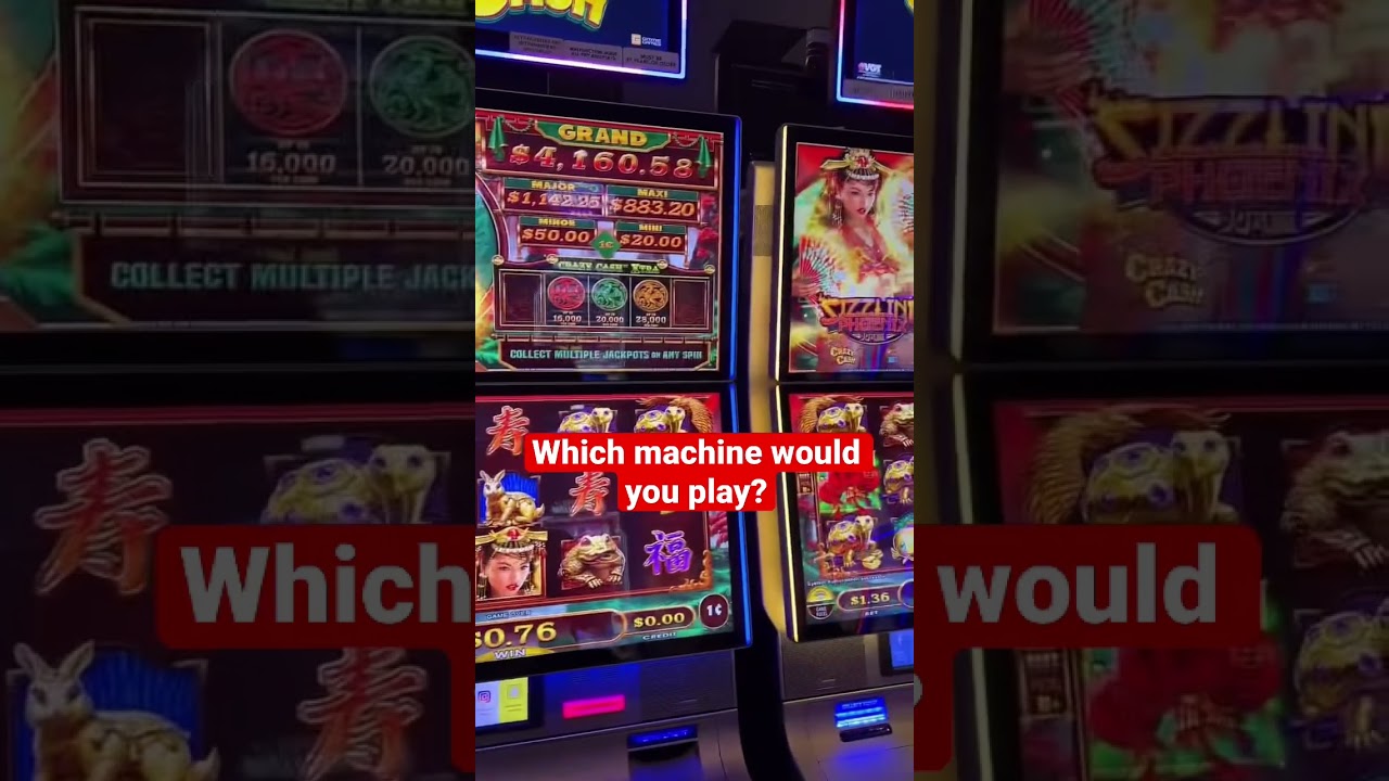 Which machine would you play? #Australian Casino #slotmachine #slots #gambling