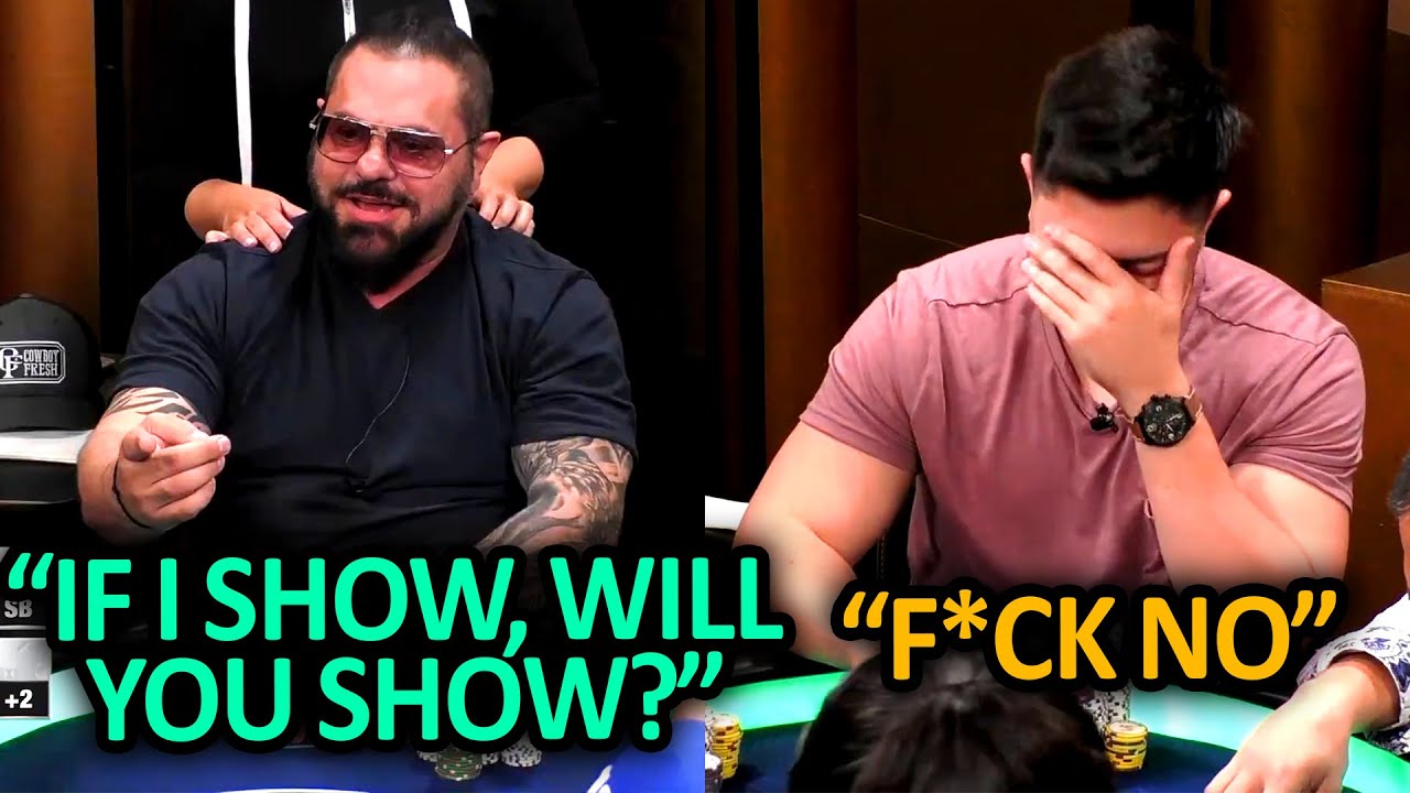 Mariano Flipped Over His Hand And Nick Didn’t Expect This @HustlerCasinoLive