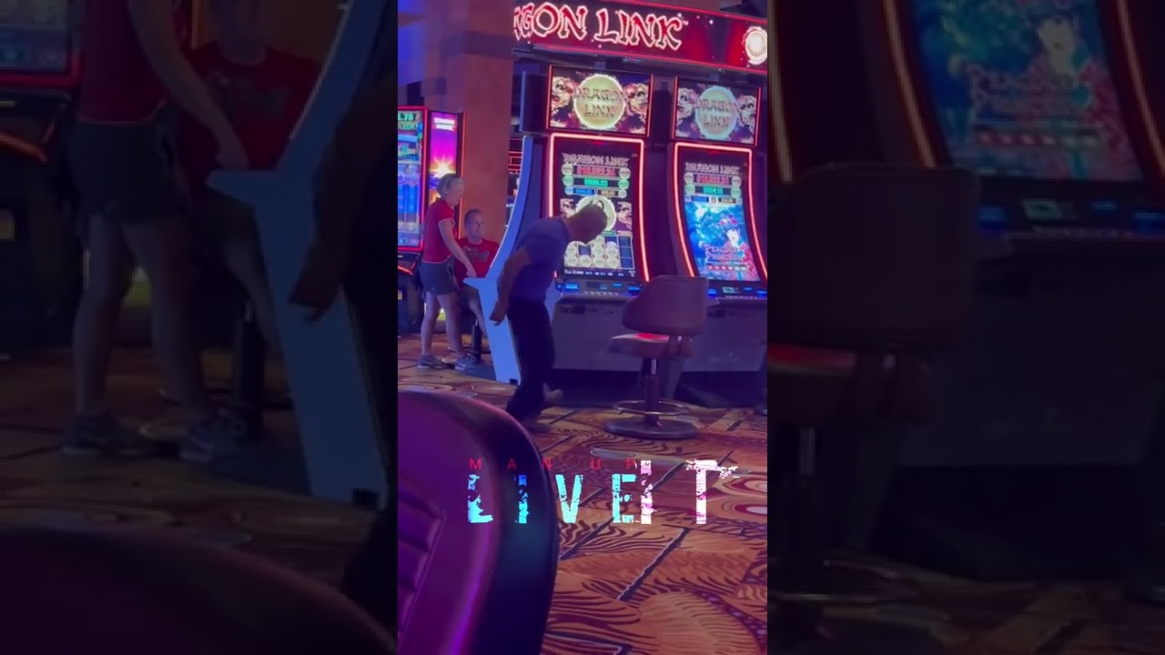 This is what happens when you play slots in Las Vegas????