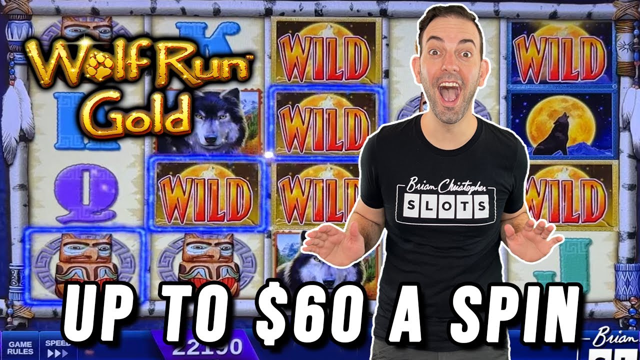 ➤  Bet JACKPOT on HIGH LIMIT ? Wolf Run Gold