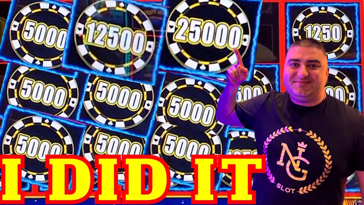 Las Vegas GIANT JACKPOT – 5 Max Bet Lightning Link MASSIVE HANDPAY
