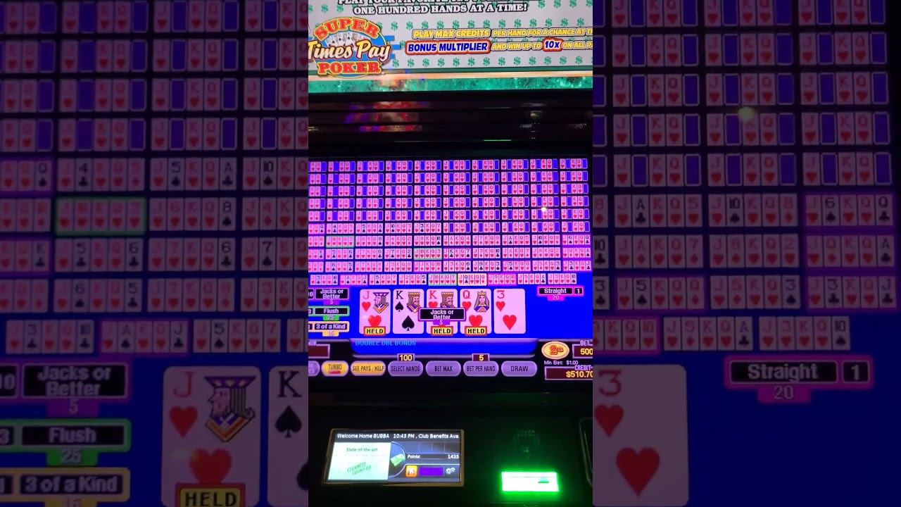 100 Play POKER, Caught a Royal level! #slots #poker #kenonation #Online Casino Australian