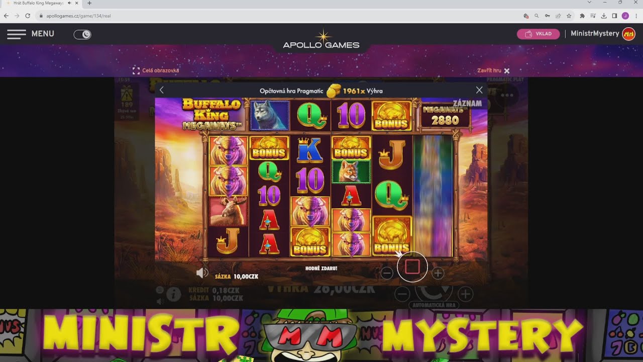 1961x • BUFFALO KING MEGAWAYS • PRAGMATIC PLAY • APOLLO GAMES ONLINE Australian Casino