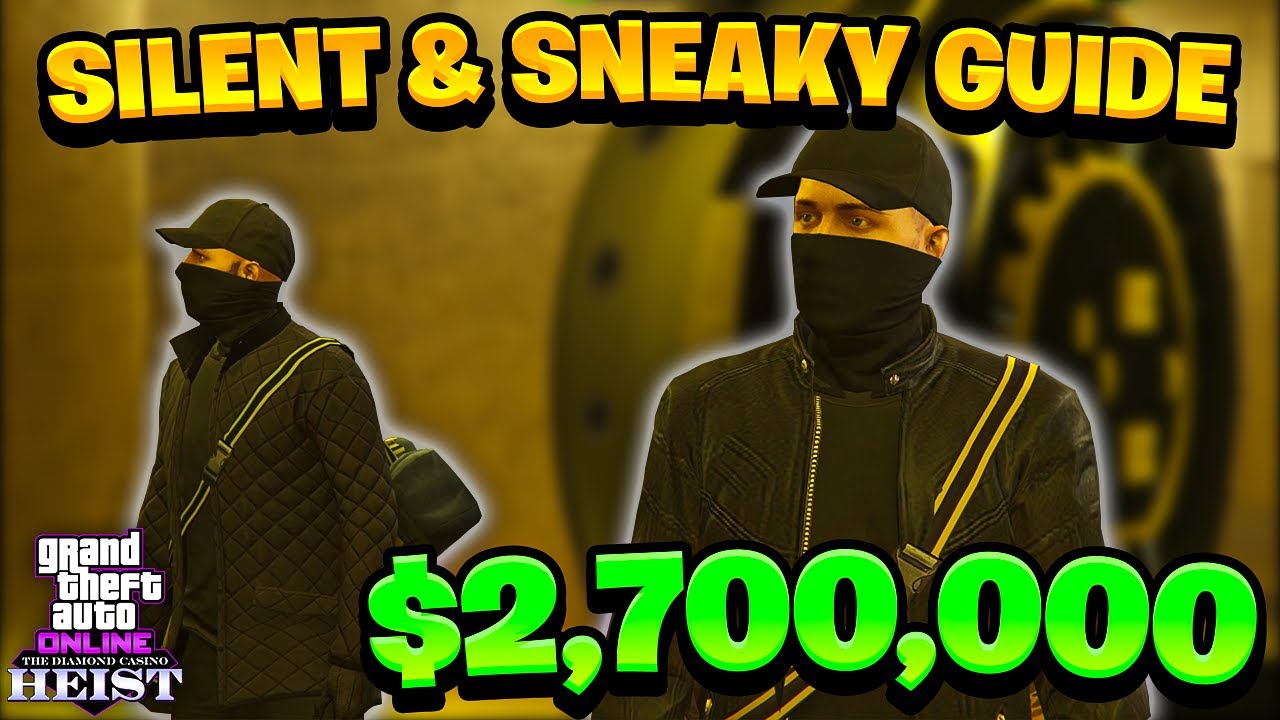 2 Player Australian Casino Heist Silent & Sneaky Step By Step Walkthrough (GTA Online Diamond Australian Casino 2023)