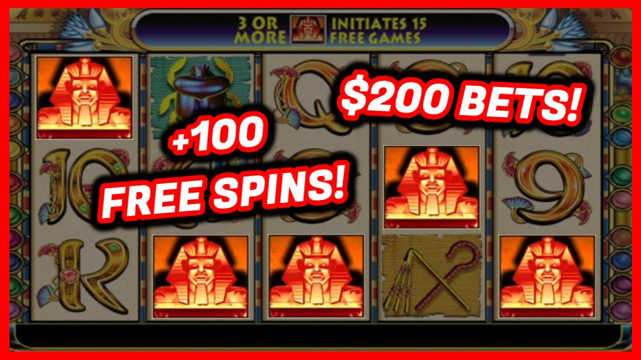 7 FREE SPINS BONUS AT ($200) MAX BET! ?‍♀️? CLEOPATRA Australian Casino SLOT MACHINE GAME / AWESOME SPINS!