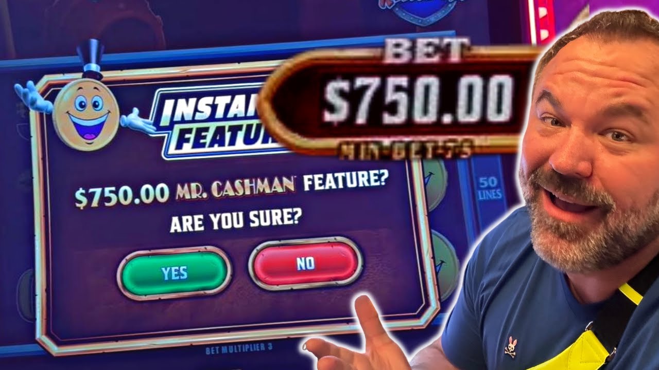 $750.00 Mr. Cashman Feature!! Australian Casino Buy a bonus Slot Play