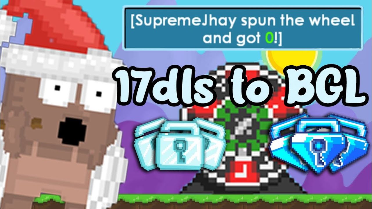 GROWTOPIA Online Casino Australian 17DLS-BGLS (8000 pesos profit)