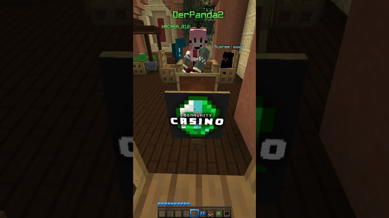 HOW TO PLAY Australian Casino IN MINECRAFT (gommehd.net) #shorts