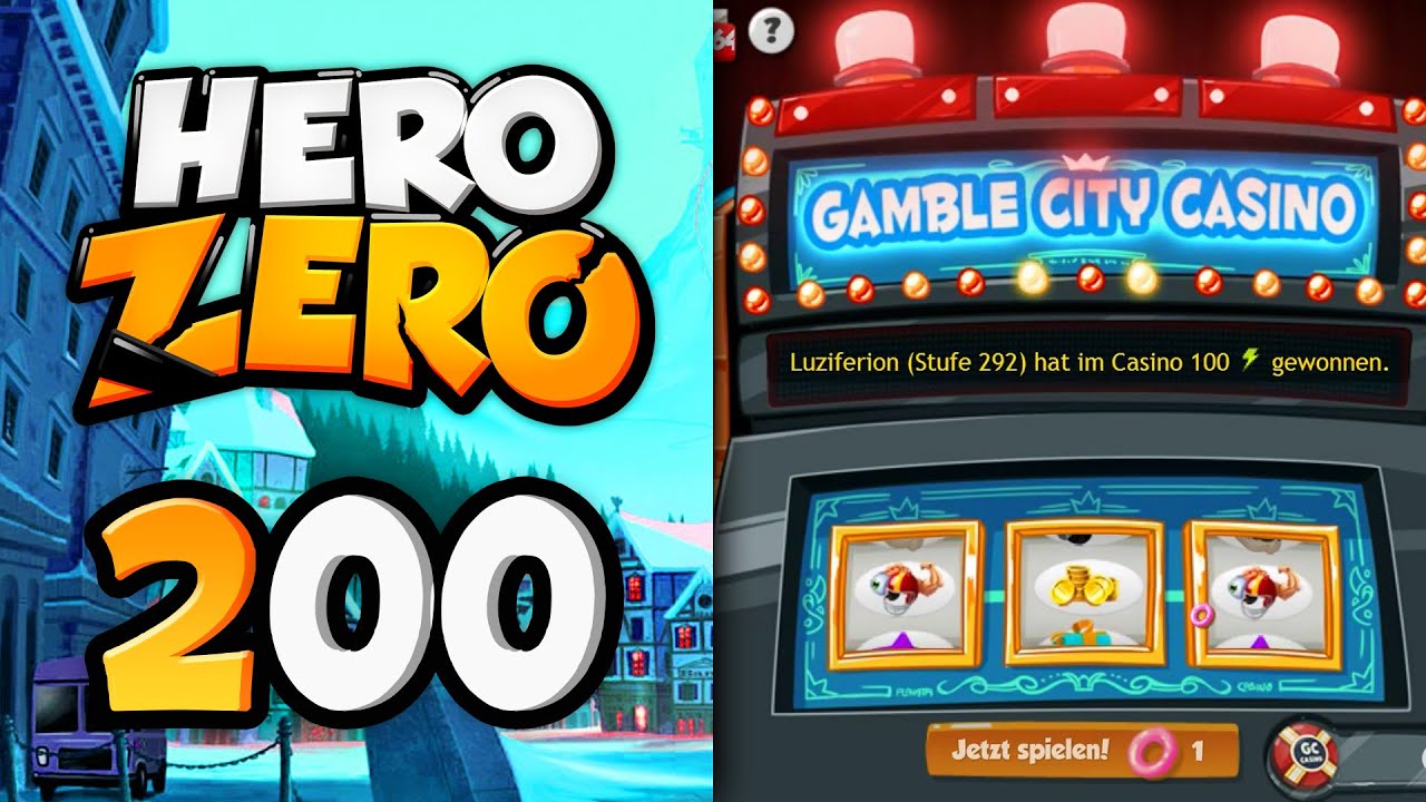 Hero Zero #200: Gamble City Australian Casino ist zurück | Let's Play Hero Zero